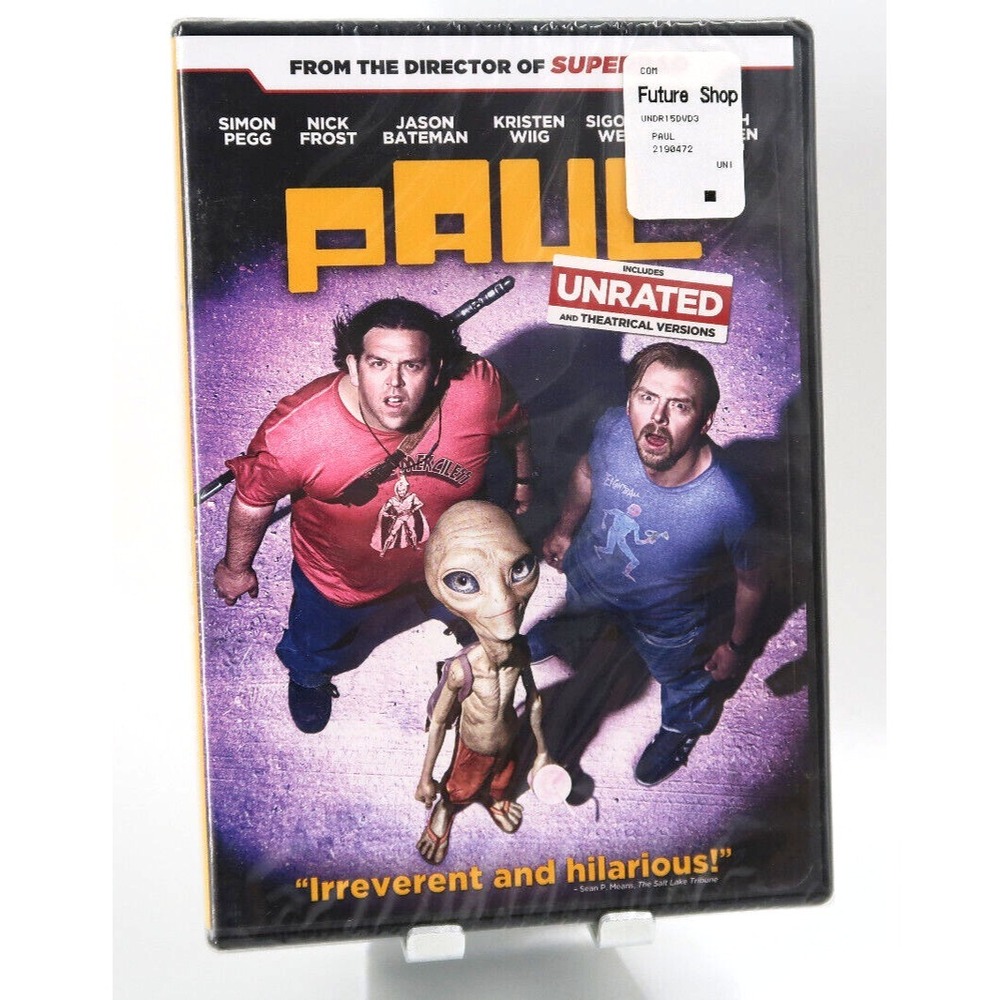 Paul - Unrated & Theatrical Versions - Irreverent & Hilarious! DVD-New & Sealed!